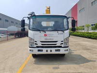 Camion de cargaison de grue monté par camion d'ISUZU 4x2 4 tonnes avec le prix usine de grue à vendre aux Philippines