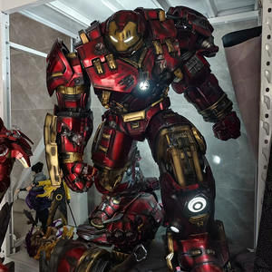 Statua in Resina di Personaggi Cinematografici, <span class=keywords><strong>Action</strong></span> Figure di <span class=keywords><strong>Iron</strong></span> <span class=keywords><strong>Man</strong></span> Mark44, Scultura a Grandezza Naturale in Vetroresina di Hulk Buster - Product Image 6
