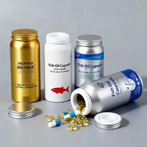 Bouteilles <span class=keywords><strong>en</strong></span> <span class=keywords><strong>aluminium</strong></span> pour produits de <span class=keywords><strong>santé</strong></span> 100 ml 150 ml 200 ml Boîtes à large ouverture scellées pour vitamines avec anneau de traction <span class=keywords><strong>en</strong></span> plastique - Product Image 5