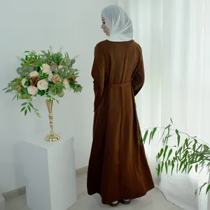 Marocain Mariage Pour Les Filles Hidjab Robe Dubaï Robe Musulmane Femmes Kaftan Vêtements Islamiques Pour Filles Modeste Abaya