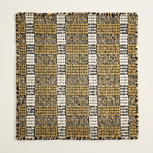Tapis tissé à la main en laine motif ivoire noir tapis fait main pour salon et chambre décor doux tapis de sol Durable en vrac en gros - Product Image 1