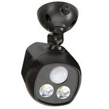 Luce di sicurezza esterna impermeabile <span class=keywords><strong>a</strong></span> 120 gradi 450 Lumen marrone <span class=keywords><strong>a</strong></span> batteria - Product Image 5