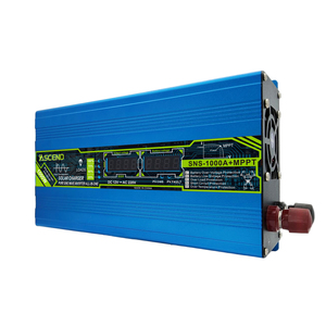 เครื่องแปลงไฟฟ้าพลังงานแสงอาทิตย์แบบเชื่อมต่อระบบกริด ASCEND Series Pure Sine Wave พร้อมตัวควบคุม MPPT 12V เป็น 220V AC 1000W/1500W เฟสเดียว รุ่น SNS-1000AL+MPPT, SNS-150 - Product Image 3