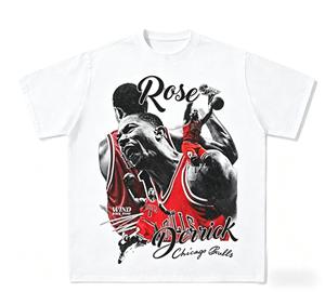 Camiseta de Gran Tamaño Estilo Hip Hop Rapper, 100% Algodón, Lavado Ácido, Manga Corta para Hombre, Camiseta Urbana Vintage de Alta Calidad - Product Image 1