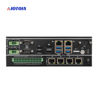 Contrôleur de vision embarqué sans ventilateur, PC industriel, processeur Core I5 6500, 6 LAN, 6 USB, 2 COM, 16 canaux DIO, M58 H110