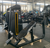 Équipement de musculation professionnel pour salle de sport, machine à presser les épaules inclinée assise à charges guidées