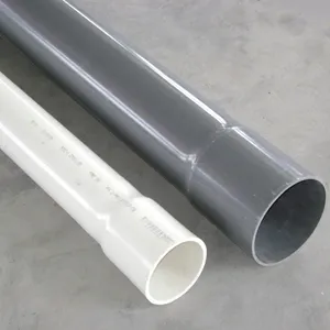 High pressure plumbing Water supply good quality pipe 110mm pvc plastic pipe suppliers