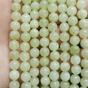 Pasirley Wholesale Bulk Round Loose Dyed Blue/red/pink/green Jade Stone Chalcedony Beads For Jewelry Making