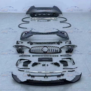 Kit carrosserie <span class=keywords><strong>GLC</strong></span> Pour Mercedes Benz 2023 + X254 Classe <span class=keywords><strong>GLC</strong></span> à <span class=keywords><strong>GLC</strong></span> 300 pare-chocs Sport <span class=keywords><strong>Amg</strong></span> Line kit carrosserie Diffuseur arrière Grille de voiture - Product Image 6