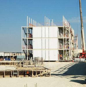 Solution de construction préfabriquée pour ville intégrée : Salle à manger, dortoir, bureau, infrastructure, approvisionnement <span class=keywords><strong>en</strong></span> gros pour sites éloignés - Product Image 2