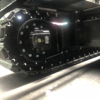 Chasis de Orugas Hidráulicas Reforzado con Acero para Transporte Personalizado de 1-8 Toneladas, Garantía de 1 Año, Inspección por Video