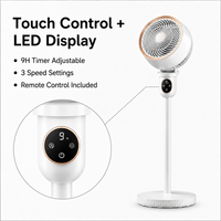 Ventilateur de brumisation intelligent électrique oscillant, robuste, esthétique, étanche, avec trépied flexible, pour la salle de sport et l'entraînement (OEM/ODM)