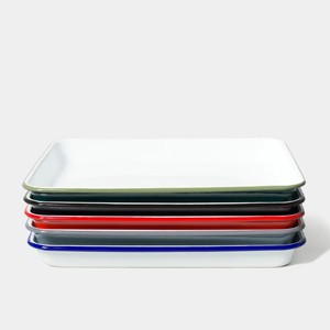 Vassoio <span class=keywords><strong>Rettangolare</strong></span> Decorativo Personalizzato con Logo Stampato in Smalto per Tè, Fast Food, Macelleria e Pasticceria - Product Image 5