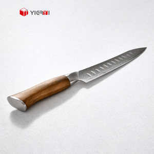 Couteau de Chef Professionnel Premium en Acier Carbone Damas VG10, Couteau de Cuisine Polyvalent pour Viande Rôtie, <span class=keywords><strong>Jambon</strong></span>, <span class=keywords><strong>Dinde</strong></span> - Product Image 2