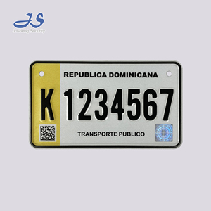 Nuevo Producto: Placa de Motocicleta con Relieve Dominicano, Sublimación, 6*12 Pulgadas, Placa de Aluminio para Auto, Placa de Matrícula Personalizada para Auto Estadounidense - Product Image 2
