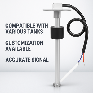 Bestar OEM kích thước 100-1000mm IP65 dầu diesel mức độ Tank Transmitter cảm biến mức nhiên liệu cho DIESEL bình xăng - Product Image 5