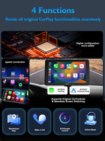 Vastfly CP18 2026 Sensación Viral 2 en 1, Adaptador Inalámbrico CarPlay Link BT5.3 con WiFi Dual de 5GHz, Conexión Rápida, Adaptador USB Portátil para Auto
