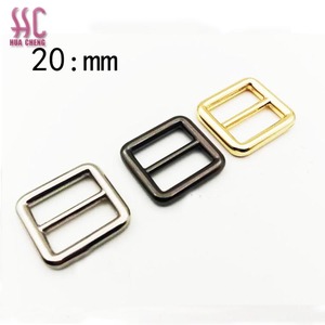 Hebilla de deslizamiento ajustable para bolsas, accesorios de alta calidad para bolsas, de <span class=keywords><strong>Metal</strong></span> cuadrado, de <span class=keywords><strong>12mm</strong></span> de ancho interior - Product Image 6