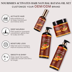Shampooing Professionnel Bio OEM à l'Huile <span class=keywords><strong>de</strong></span> Batana Pure pour la Croissance Capillaire et la Réparation des Cheveux – Soin Capillaire en Marque Blanche pour Salons - Product Image 4