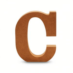 Ilan Lettera Decorativa C 15Cm Decorazione Murale in Legno - Product Image 2