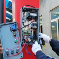 Elevador elétrico de dois postes para carro SDJ-4000E
