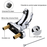 Grifo Mezclador de Lavabo para Baño, Fabricado por Kaiping Faucet Manufacturer