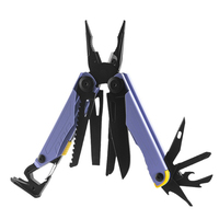 Nouveau couteau pliant multifonctionnel en acier à haute teneur en carbone, outil de survie en plein air, équipement d'urgence portable pour le camping