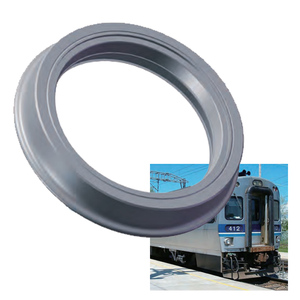 Rueda Elástica de Acero B4N MTJ660 para Tranvía/Riel Ligero UIC810-1, Velocidad de 80 km/h, Garantía de 6 Años - Product Image 1