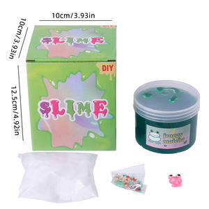 Nueva llegada Rana DIY Slime Juego casero Ideal para fiesta <span class=keywords><strong>de</strong></span> cumpleaños Idea <span class=keywords><strong>de</strong></span> regalo Poner Slime para niños - Product Image 1
