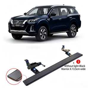 Marchepieds latéraux électriques rétractables automatiques en alliage d'aluminium, ajustement OEM pour Nissan <span class=keywords><strong>Terra</strong></span> X 2018-2026 SUV, sans perçage - Product Image 3