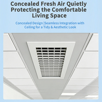 Grille d'extraction double couche blanche en gros pour usine avec ventilateurs réglables, idéale pour les systèmes CVC