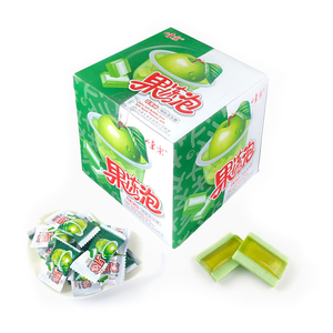 Vente en gros <span class=keywords><strong>Chewing</strong></span>-<span class=keywords><strong>gum</strong></span> souple individuellement Sacs en plastique <span class=keywords><strong>Chewing</strong></span>-<span class=keywords><strong>gum</strong></span> au goût de fruit Pastèque avec emballage en boîte en vrac - Product Image 3