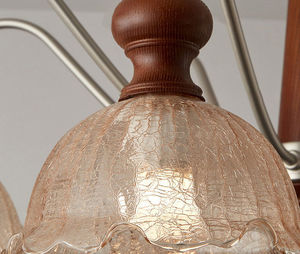 Lustre <span class=keywords><strong>de</strong></span> salon moderne et luxueux, télécommande, verre, intensité variable, 3 températures, installation facile, éclairage à 360° - Product Image 3