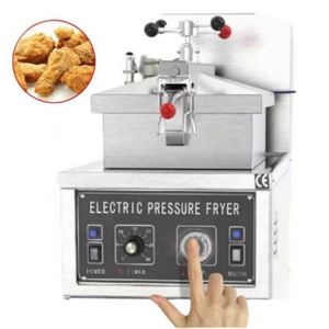 Large Capacity Fully Automatic Commercial Stainless Steel Gas Electric Chicken Pressure <b>Fryer</b> for French Fries Broast <b>Machine</b> - Product Image 3