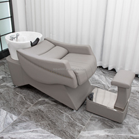BoJue Salon Meubles Chaise De Lavage Des Cheveux Shampooing Lit SPA Tête Thérapie Shampooing Chaise Céramique Tête Bassin Lavage Des Cheveux Lit Fournisseur