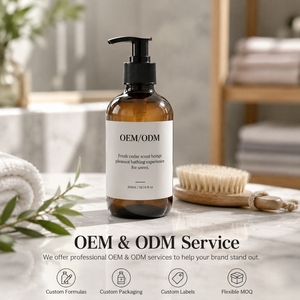 Gel de Ducha OEM/ODM con Sal Marina y Cedro, Ingredientes Botánicos Suaves, Control de Grasa, Refrescante, Fácil de Enjuagar, Hidratante, 100 ml - Product Image 4