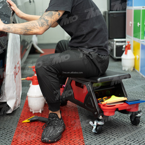 7mo Mobile Rolling Utility Creeper Siège Chaise Mécanique Detailers Voiture Détaillant Siège Tabouret - Product Image 6