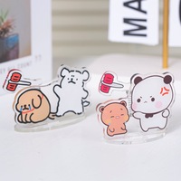 Marteau mobile créatif anti-stress signe de support en acrylique nouveau dessin animé décoration de bureau pièce personnalisée ensemble de papeterie