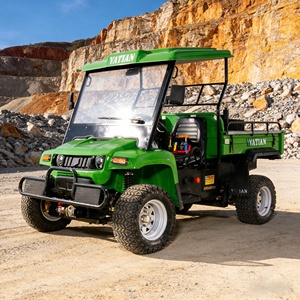 Véhicule agricole chinois <span class=keywords><strong>4x4</strong></span>, camion agricole électrique, benne basculante UTV pour petite ferme - Product Image 5