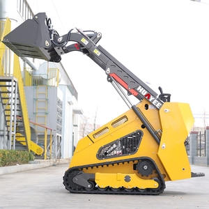 Hy680 Schranklader Fabrikant Van Multifunctionele Minicargador Grondverzetmachines Mini-Slipstuurlader Met Vrachtwagen - Product Image 4
