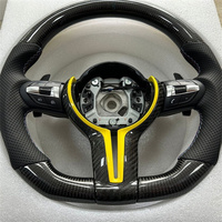 Roda kemudi kulit Interior, untuk mobil BMW grosir F10 F11 F20 F21 F22 F30 F31 F32 F36 F80 F82 M3 M4 M