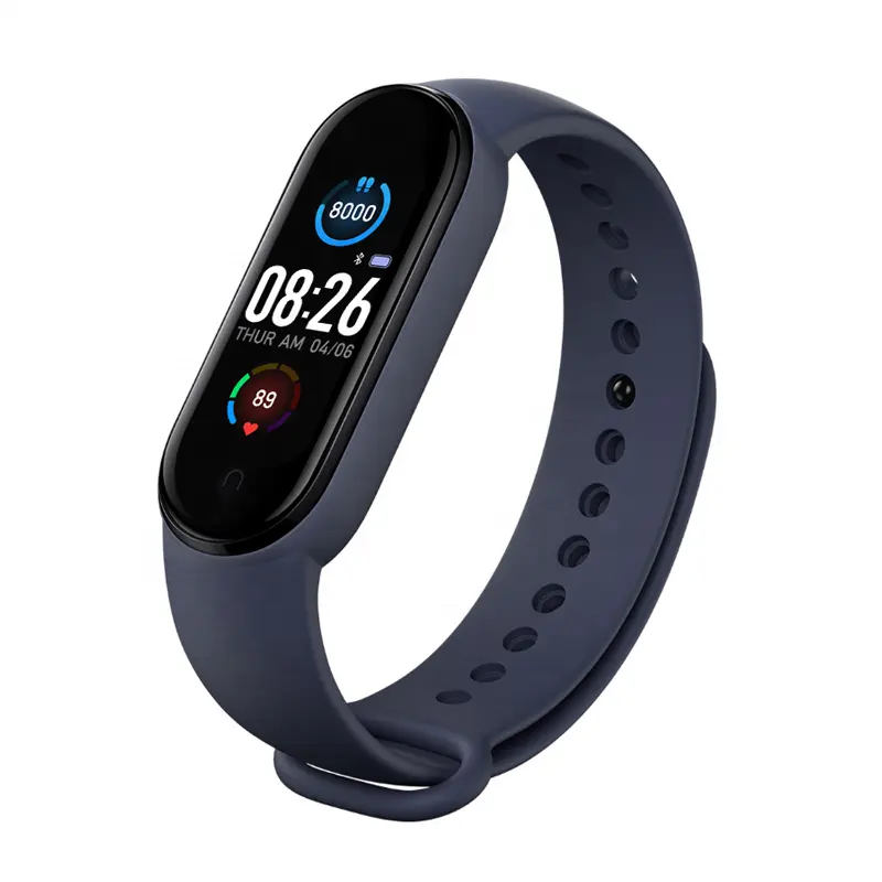 Smartwatch Smart Band Mi Band 5 Pulseira Reloj Heartrate Blood Pressure Wrist AMOLED Screen Fitness Tracker For Xiaomi