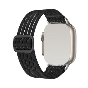 Correa de nailon trenzada al por mayor para reemplazo de correa de reloj Iwatch, compatible con Apple Watch 10/9/8 46mm 42mm 49mm SE - Product Image 2