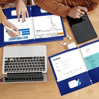 Carpeta de Archivo de Papel Personalizada Tamaño Carta para Documentos Escolares, de Oficina, del Hogar y de Negocios