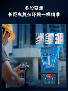 Medidor de Distancia <span class=keywords><strong>Láser</strong></span> Industrial Meiwodi GLM100-25C de 100m con Visor de Cámara, Pantalla a Color IPS, Resistente al Agua IP54, Precisión de 1.5mm - Product Image 3