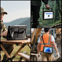 La Tableta Industrial Está Equipada con un Procesador Intel de 12.ª Generación I5-1235U, lo que Ofrece una Potencia de Computación Robusta para Tareas Complejas
