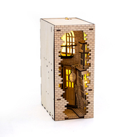 Vente flash Jouet éducatif DIY & Cadeau d'anniversaire Kit de puzzle en bois pour appui-livres