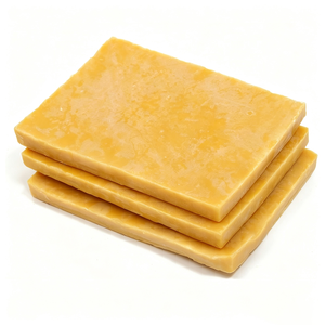 Bloc de cire d'abeille pure naturelle, cire d'abeille brute jaune pour la fabrication de bougies, cosmétiques, savons, DIY, OEM disponible - Product Image 1