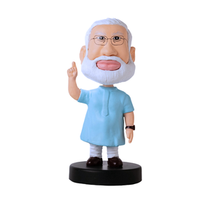Mantriji <b>Bobblehead</b> Dashboard Idol Resin Funny Car Dashboard Decoration Decorative Figurine for Home Office Desk Decor Gift - Product Image 1