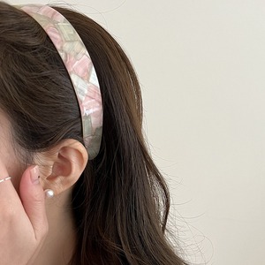 Diadema Coreana Vintage de Acetato de Color Sólido con Broche para el Cabello, Marca de 14 cm, para Mujeres y Niñas Elegantes - Product Image 3